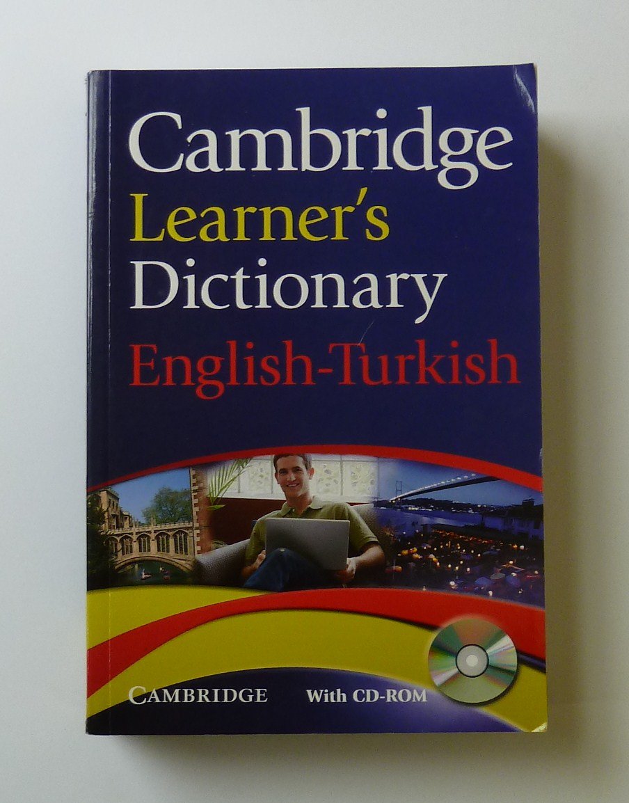 Cambridge Learner's Dictionary EnglishTurkish with CDROM,Used