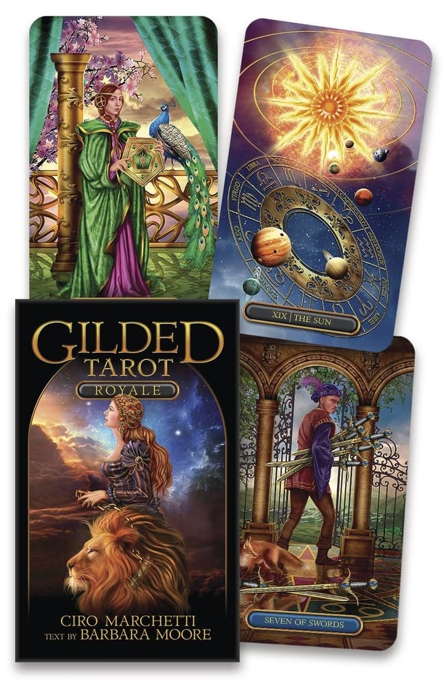Gilded Tarot Royale Deck (Gilded Tarot Royale, 2),Used
