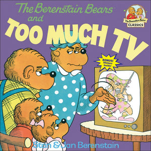 The Berenstain Bears And Too Much Tv (Turtleback School & Library Binding Edition) (Berenstain Bears (8X8)),Used