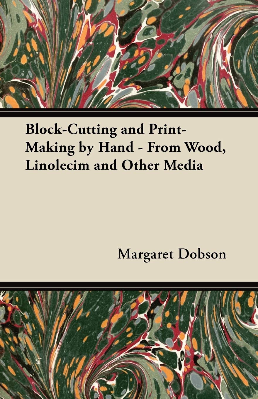 Blockcutting And Printmaking By Hand  From Wood, Linolecim And Other Media,Used