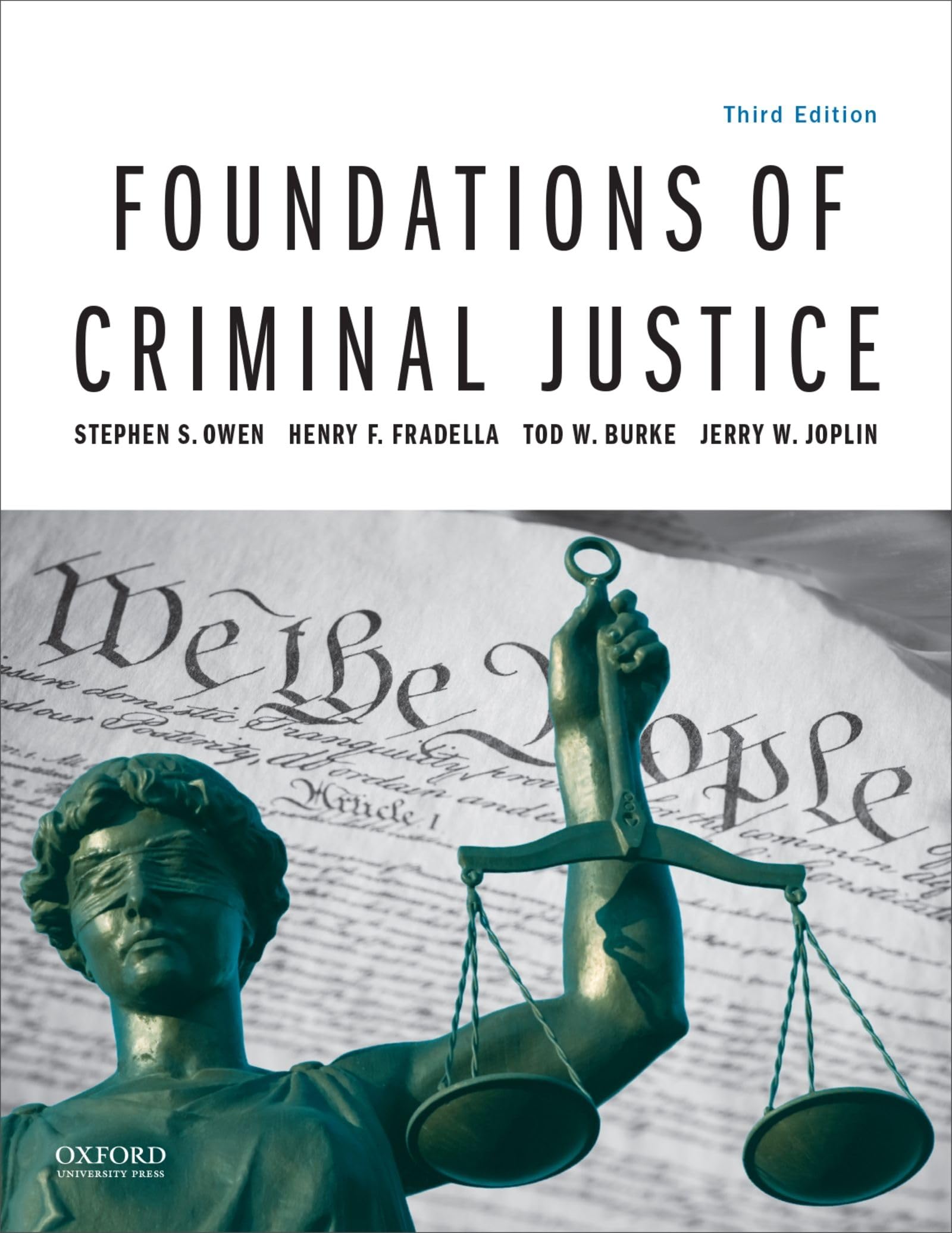 Foundations of Criminal Justice,Used