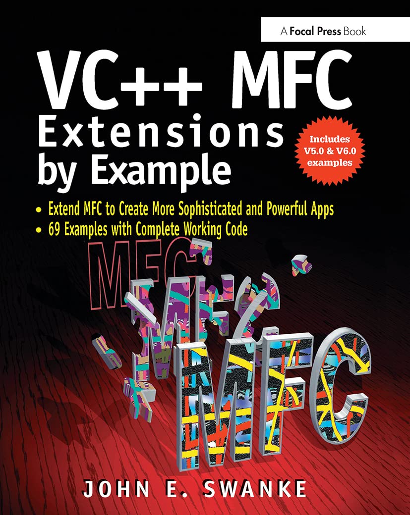 VC++ MFC Extensions by Example,Used