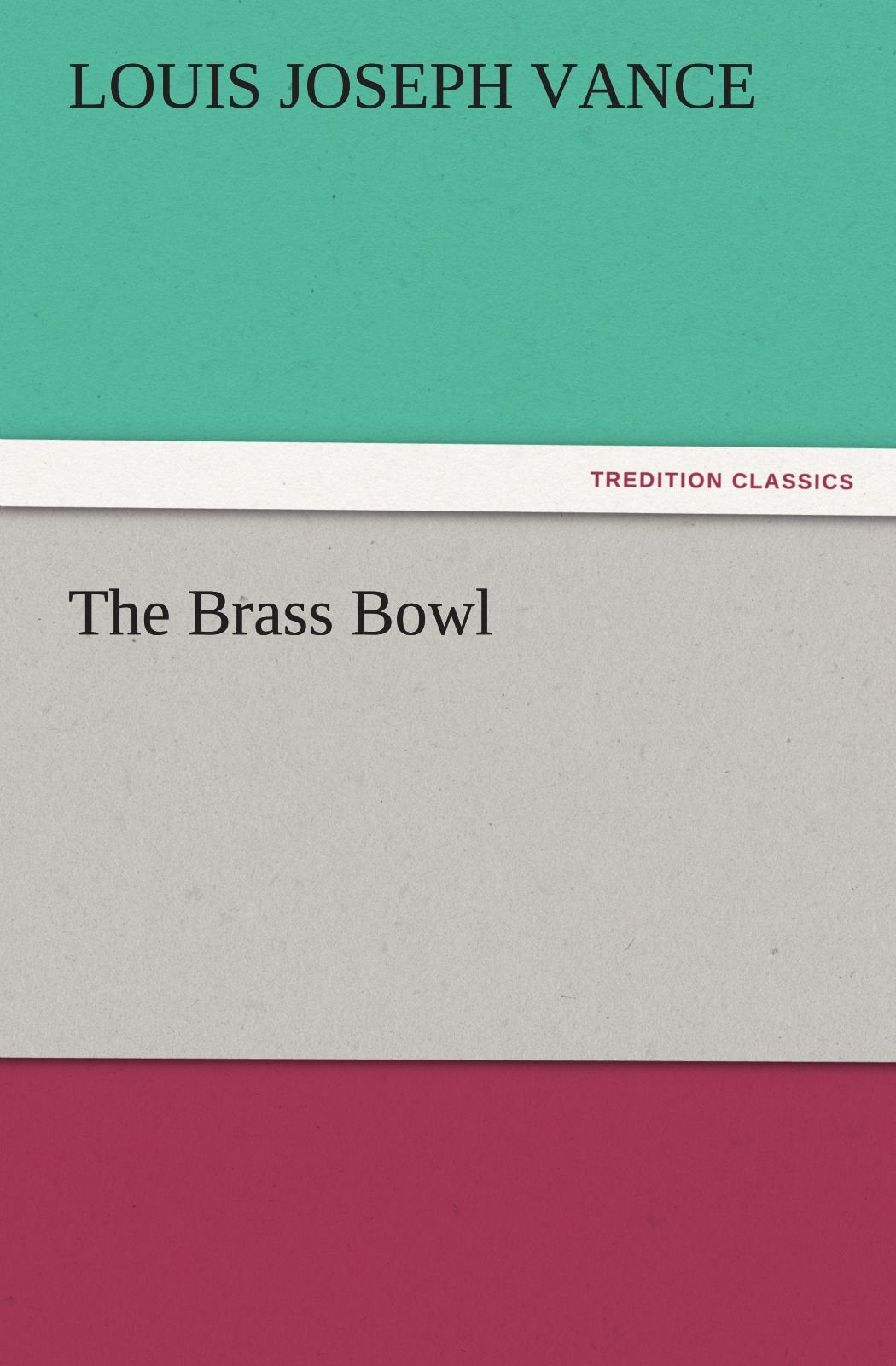 The Brass Bowl,Used