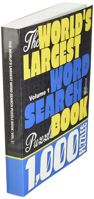 The World's Largest Word Search Puzzle Book: 1,000 Puzzles (Vol. 1),New