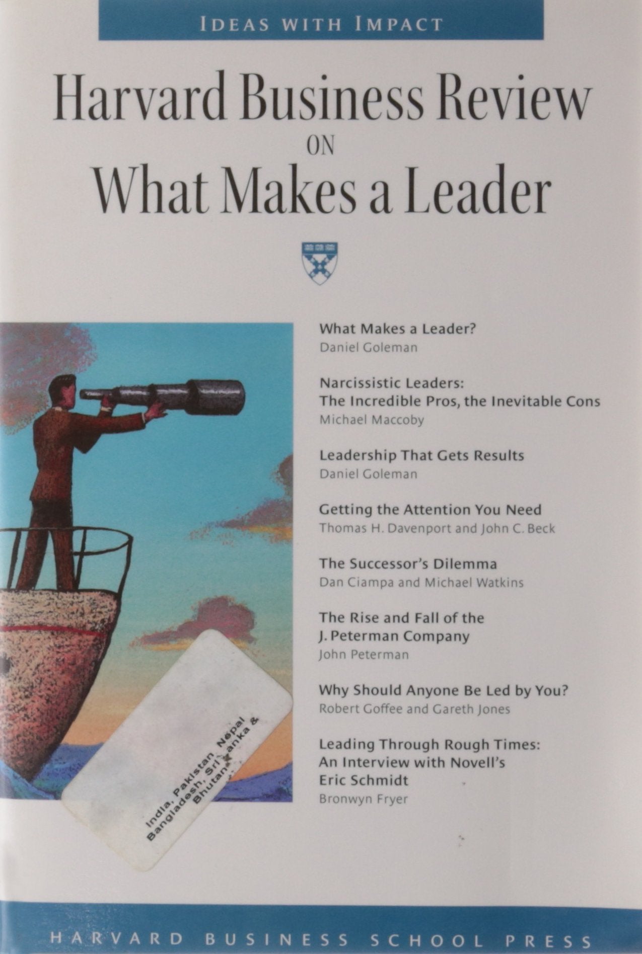 Harvard Business Review on What Makes a Leader,Used