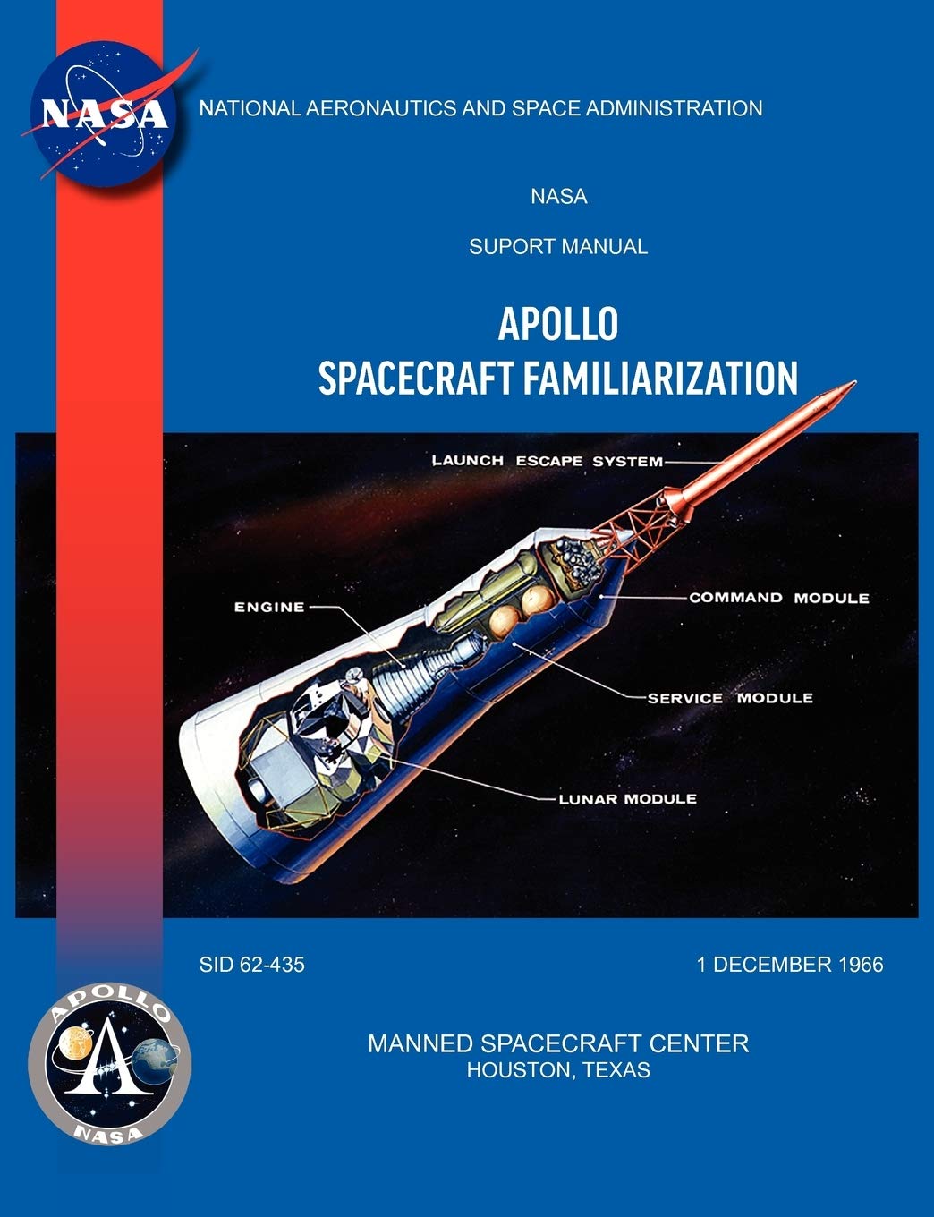 Apollo Spacecraft Familiarization Manual,Used