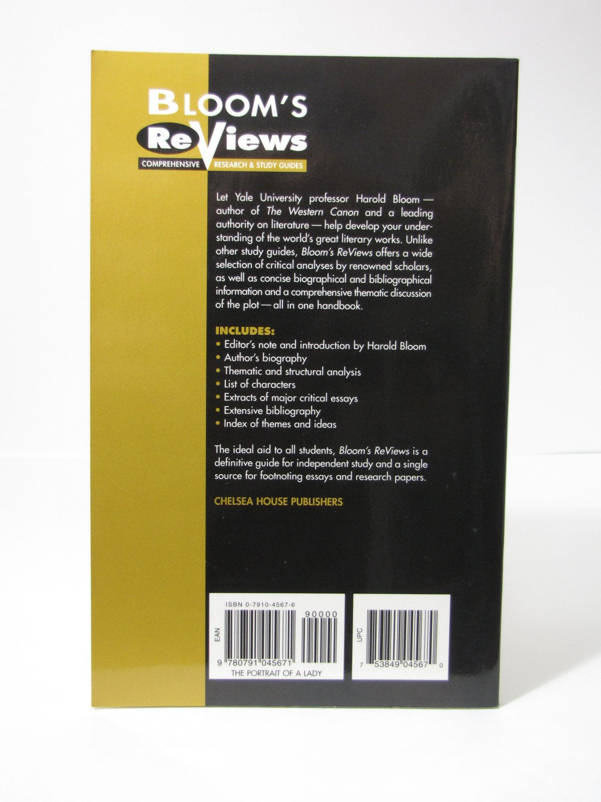 Henry James's the Portrait of a Lady (Bloom's Reviews Comprehensive Research & Study Guides),Used