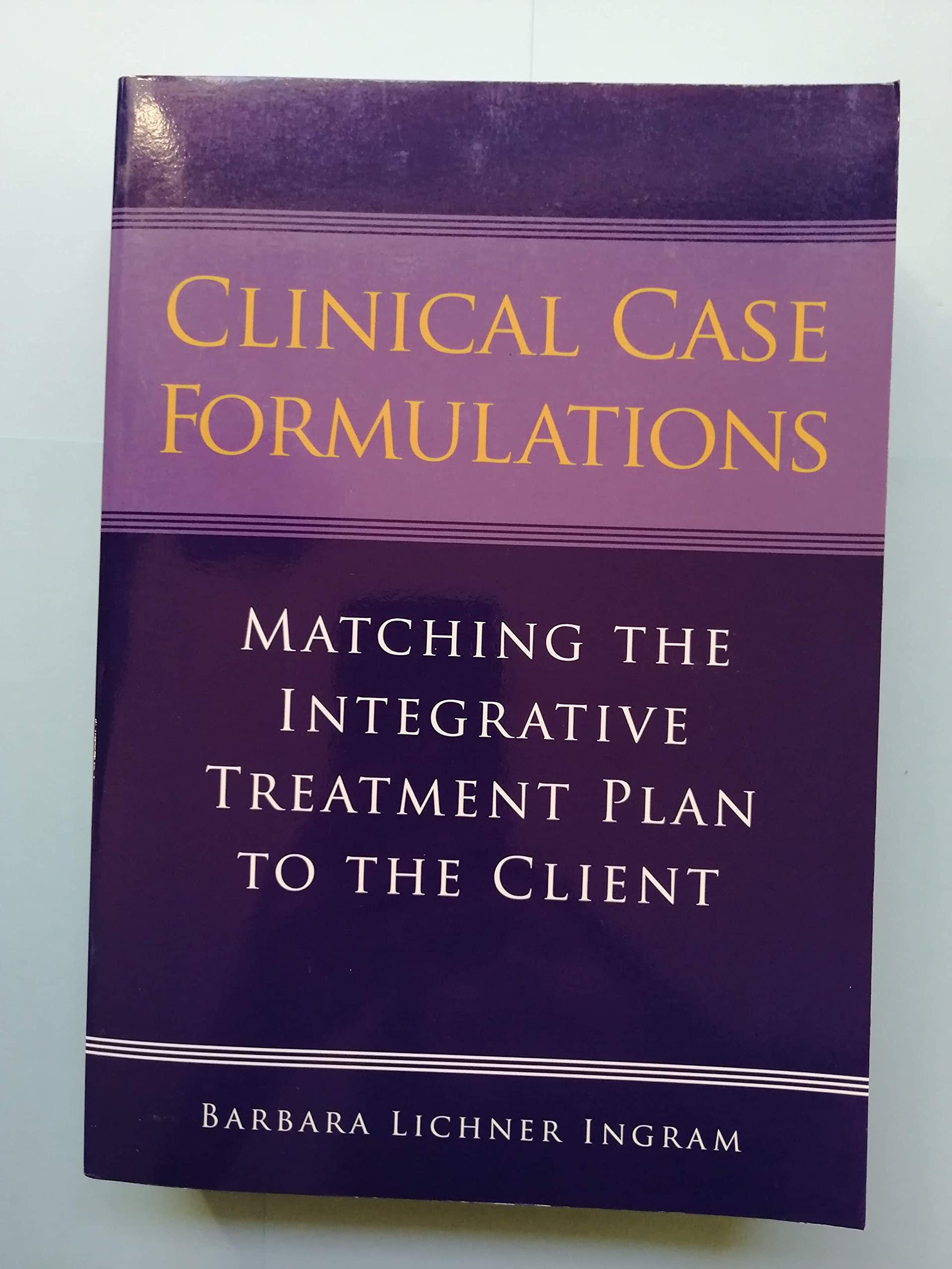 Clinical Case Formulations: Matching the Integrative Treatment Plan to the Client,Used