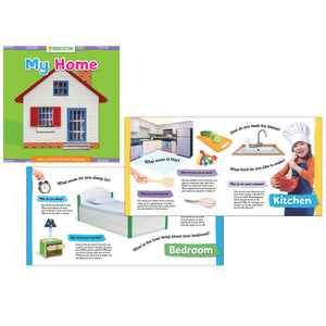 Garden Learning Grow with STEAM Board Book, My House,Used