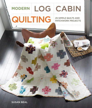 Modern Log Cabin Quilting: 25 Simple Quilts And Patchwork Projects,Used