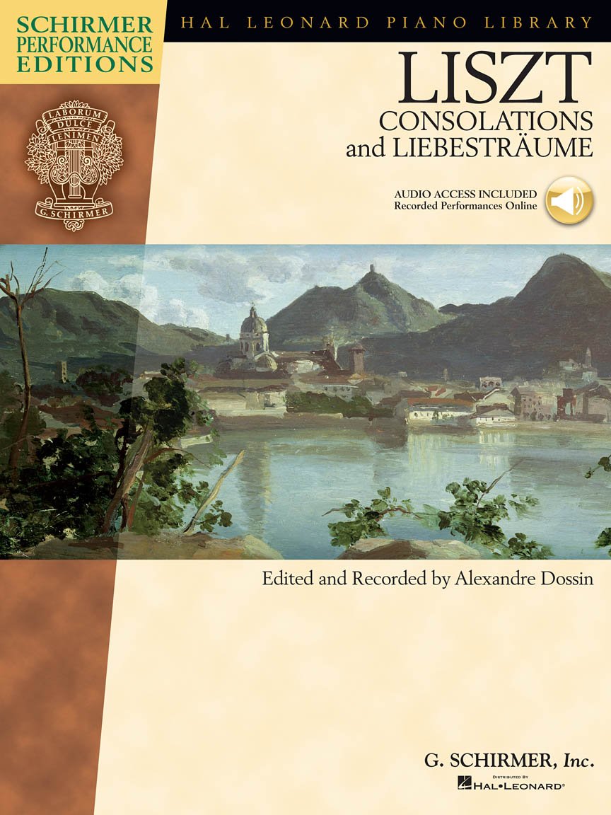 Consolations And Liebestrame: For Piano (Book & CD) (Hal Leonard Piano Library),Used