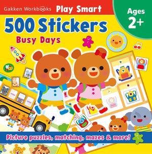 Play Smart 500 Stickers Busy Days,New