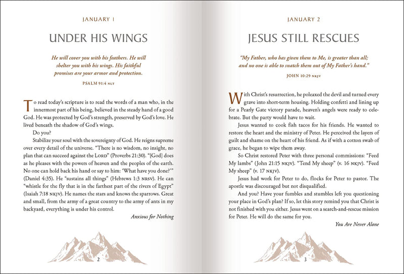 You Can Count on God: 365 Devotions,Used