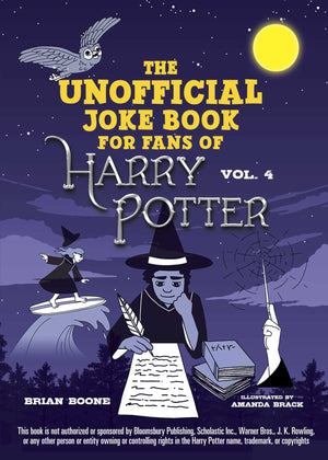 The Unofficial Joke Book for Fans of Harry Potter: Vol. 4 (Unofficial Jokes for Fans of HP),Used