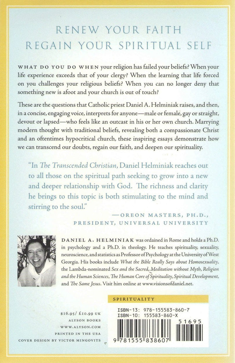 The Transcended Christian: Spiritual Lessons For The Twentyfirst Century,Used