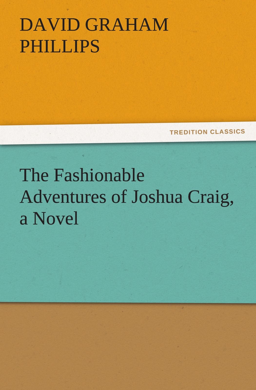 The Fashionable Adventures of Joshua Craig, a Novel,Used