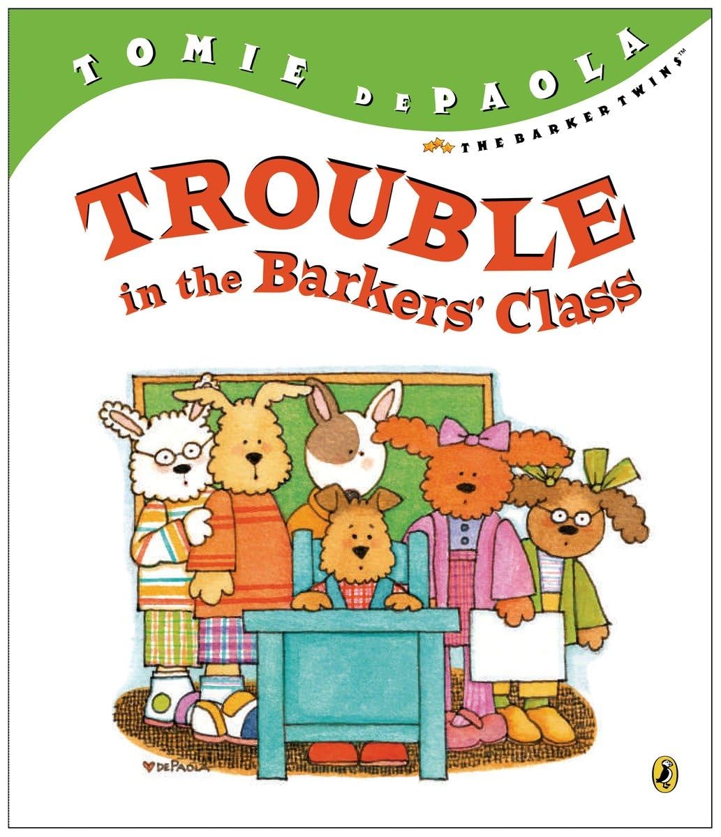 Trouble in the Barkers' Class (The Barker Twins),Used