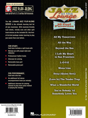 Jazz at the Lounge: Jazz PlayAlong Volume 95 (Hal Leonard Jazz PlayAlong),Used