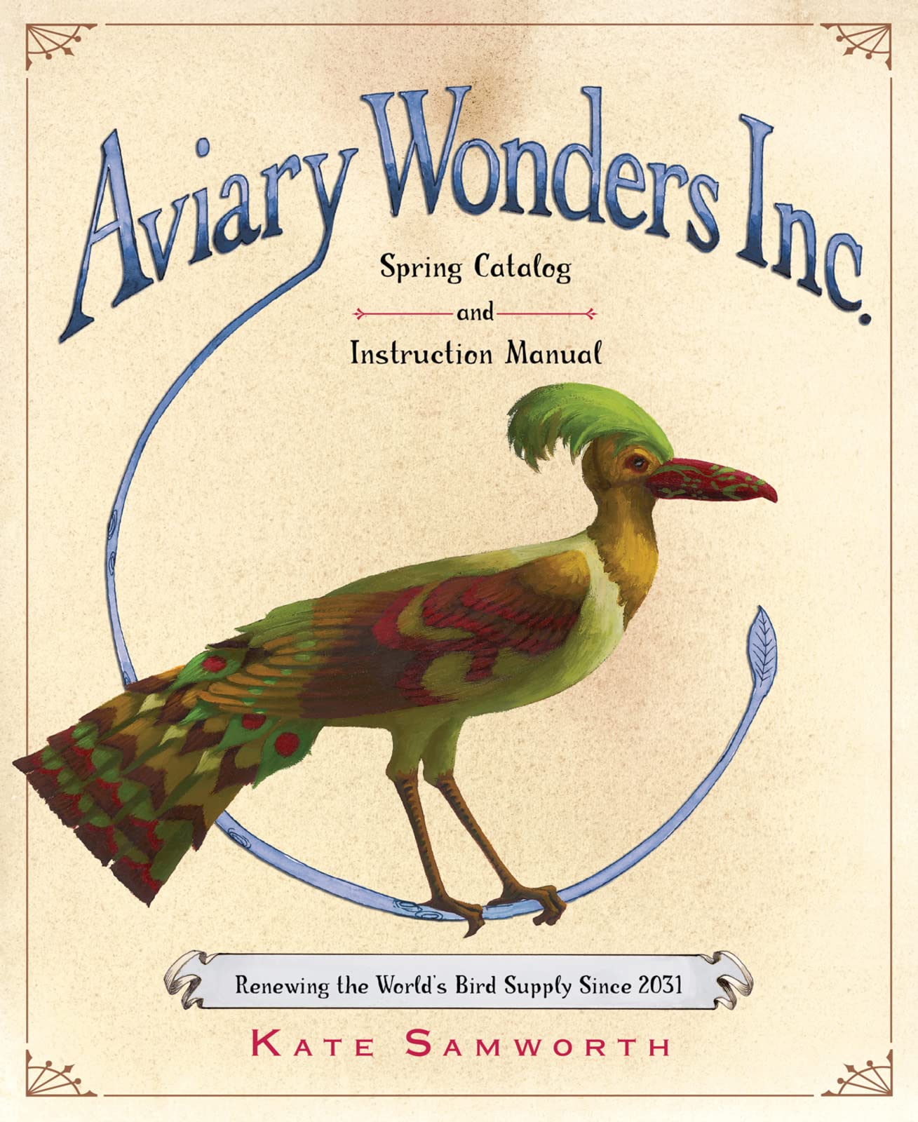Aviary Wonders Inc. Spring Catalog And Instruction Manual