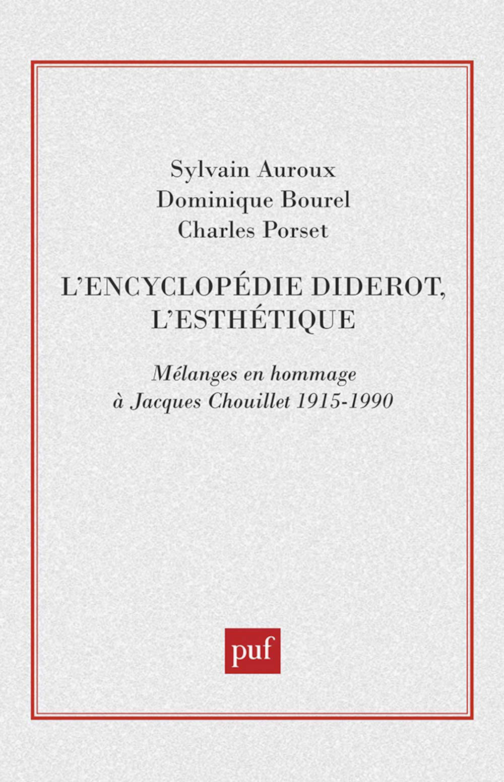 L'encyclopdie Diderot, l'esthtique,Used