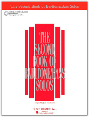 The Second Book of Baritone/Bass Solos: Book/Online Audio (Second Book of Solos),Used