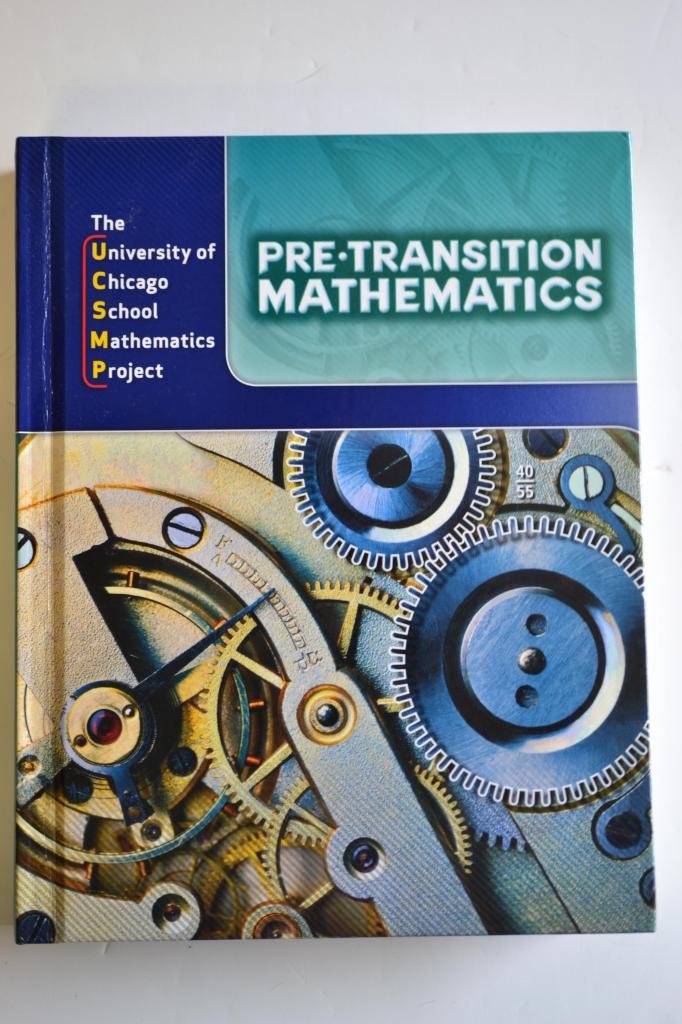 PreTransition Mathematics (University of Chicago School Mathematics Project),New