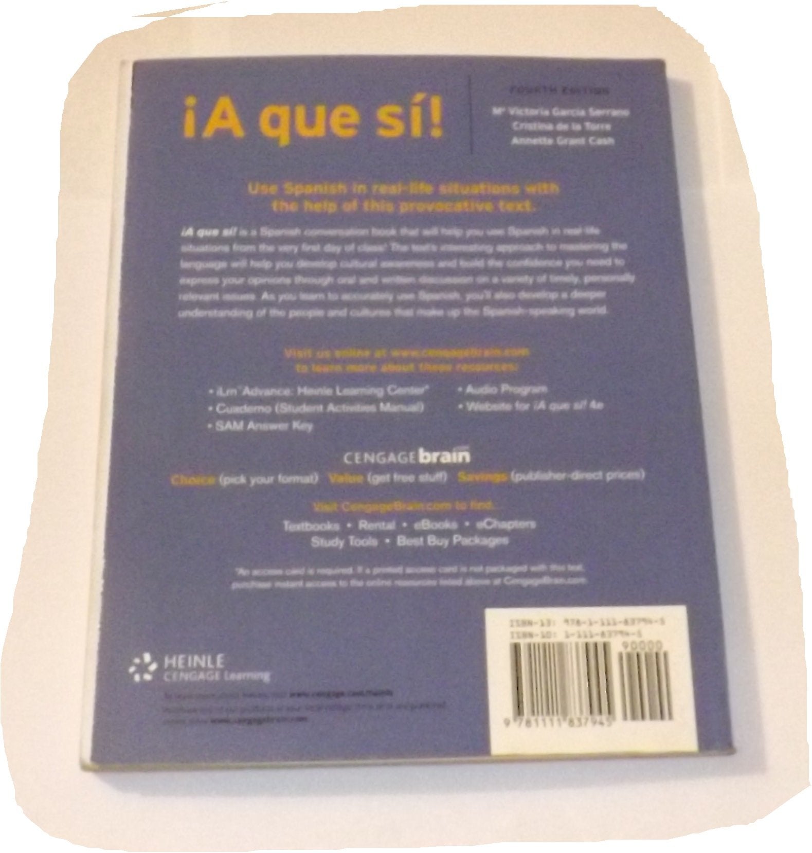A que si! (World Languages),Used