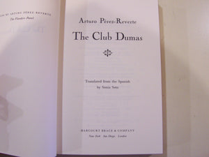The Club Dumas,New