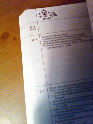 The Timetables of History: A Horizontal Linkage of People and Events,New