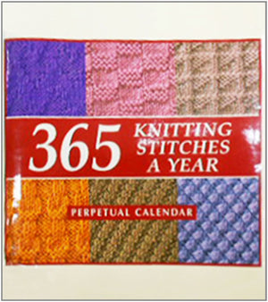 365 Knitting Stitches a Year: Perpetual Calendar-New