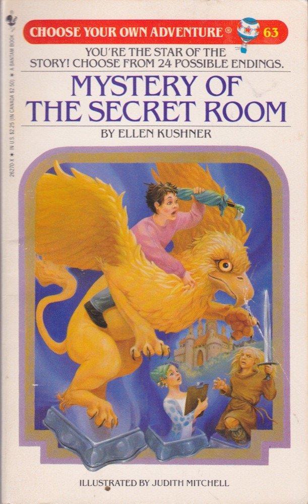 Mystery of the Secret Room (Choose Your Own Adventure, No 63),Used