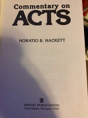 Commentary on Acts,Used