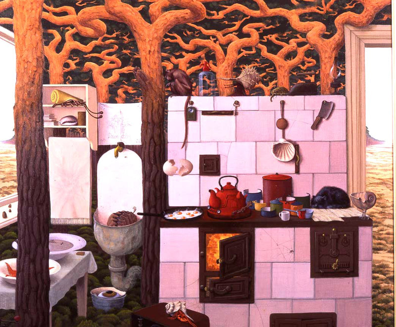 The Fantastic Art of Jacek Yerka: A Portfolio of TwentyTwo Paintings,Used