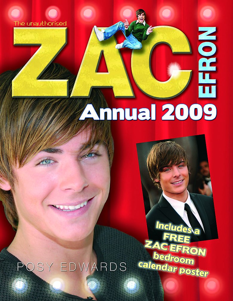 Zac Efron Annual 2009,Used