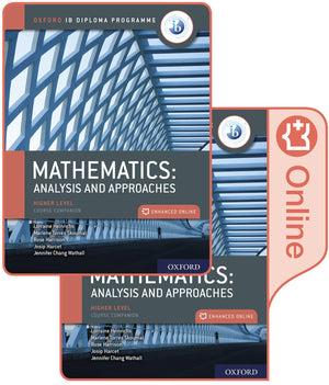 Oxford IB Diploma Programme IB Mathematics: analysis and approaches, Higher Level, Print and Enhanced Online Course Book Pack,Used