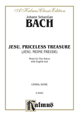 Jesu, Priceless Treasure: SAATB (English Language Edition) (Kalmus Edition),Used