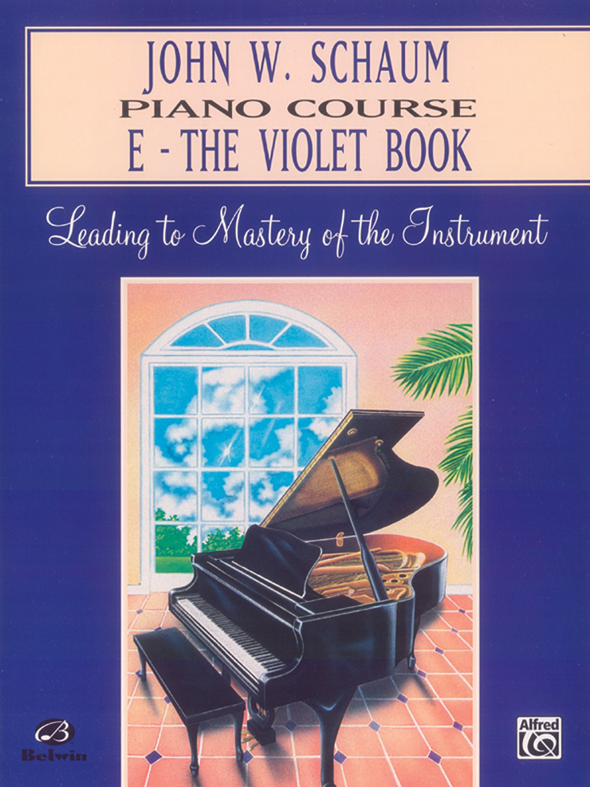 John W. Schaum Piano Course: E  The Violet Book,Used