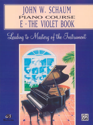 John W. Schaum Piano Course: E  The Violet Book,Used