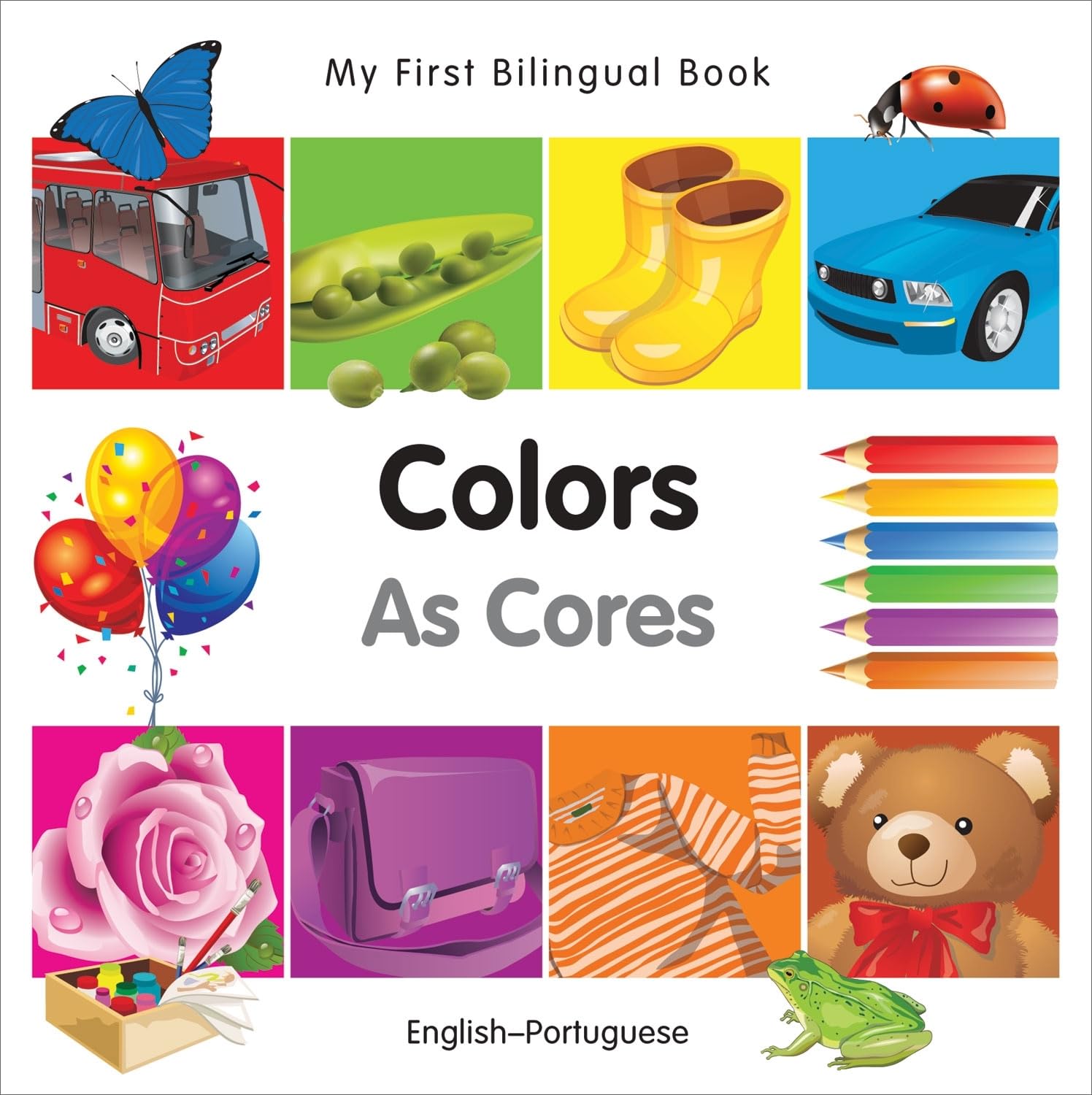 My First Bilingual BookColors (EnglishPortuguese),Used