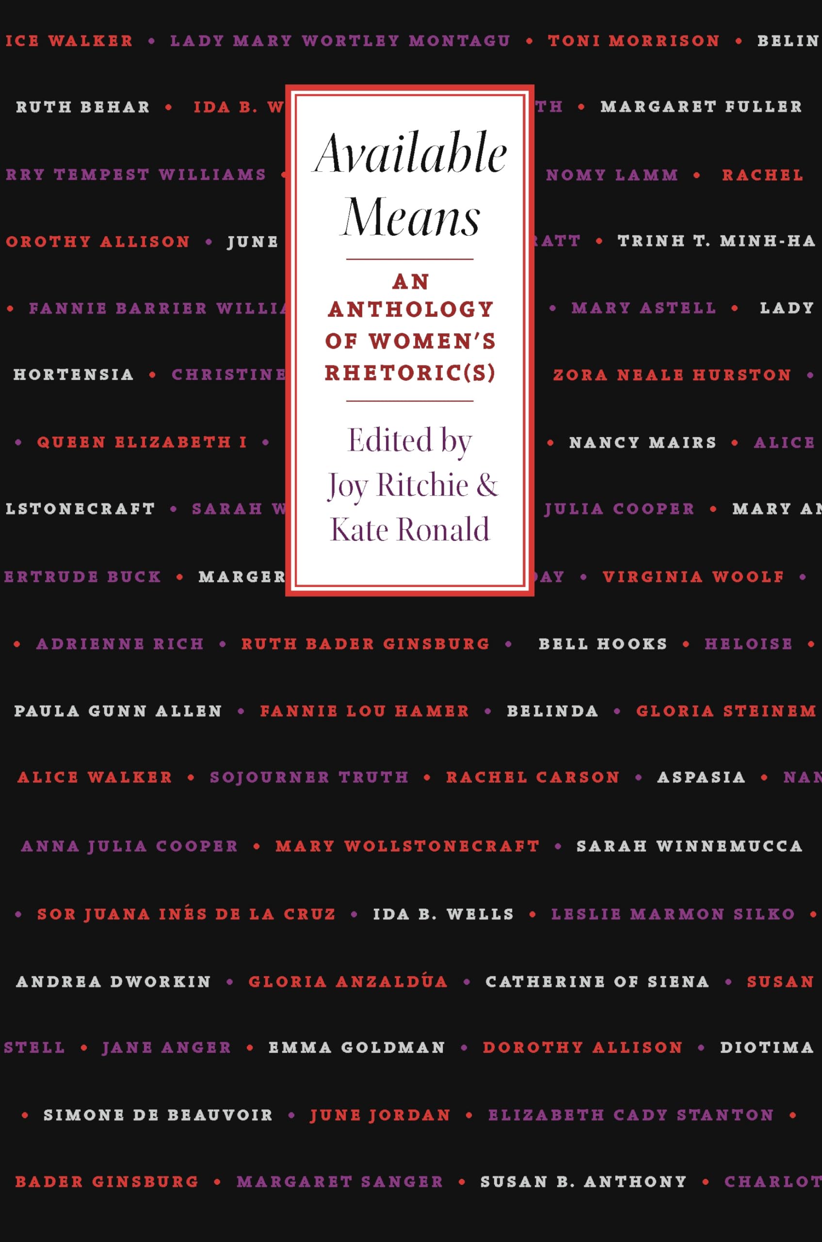 Available Means: An Anthology Of Women'S Rhetoric(S) (Pittsburgh Series In Composition, Literacy, And Culture)