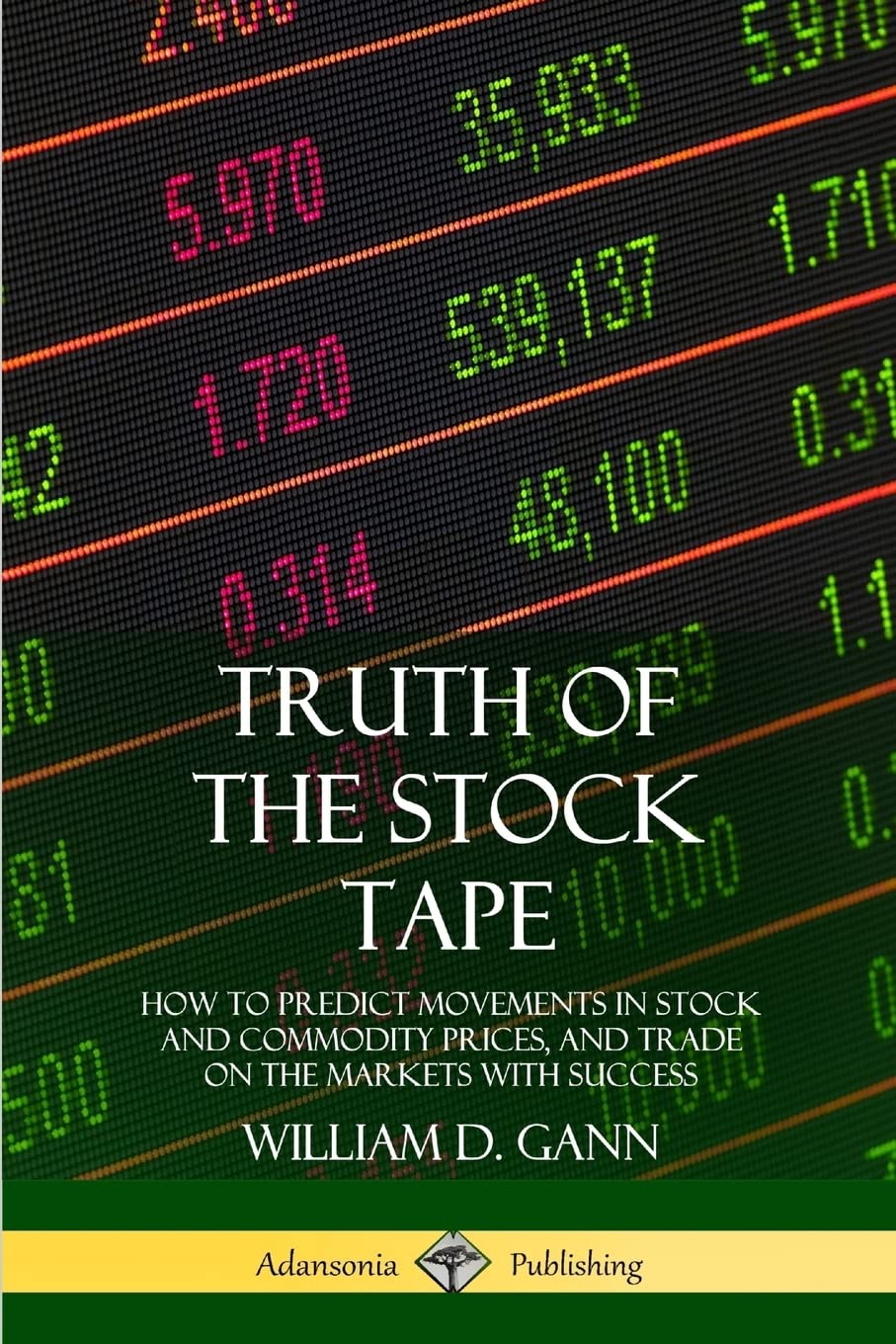 Truth of the Stock Tape: How to Predict Movements in Stock and Commodity Prices, and Trade on the Markets with Success,Used