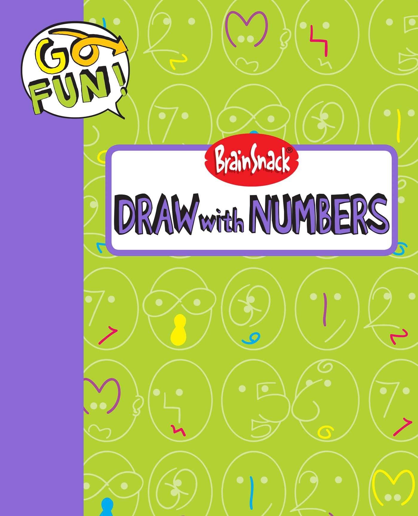 Go Fun! BrainSnack Draw with Numbers (Volume 11),Used