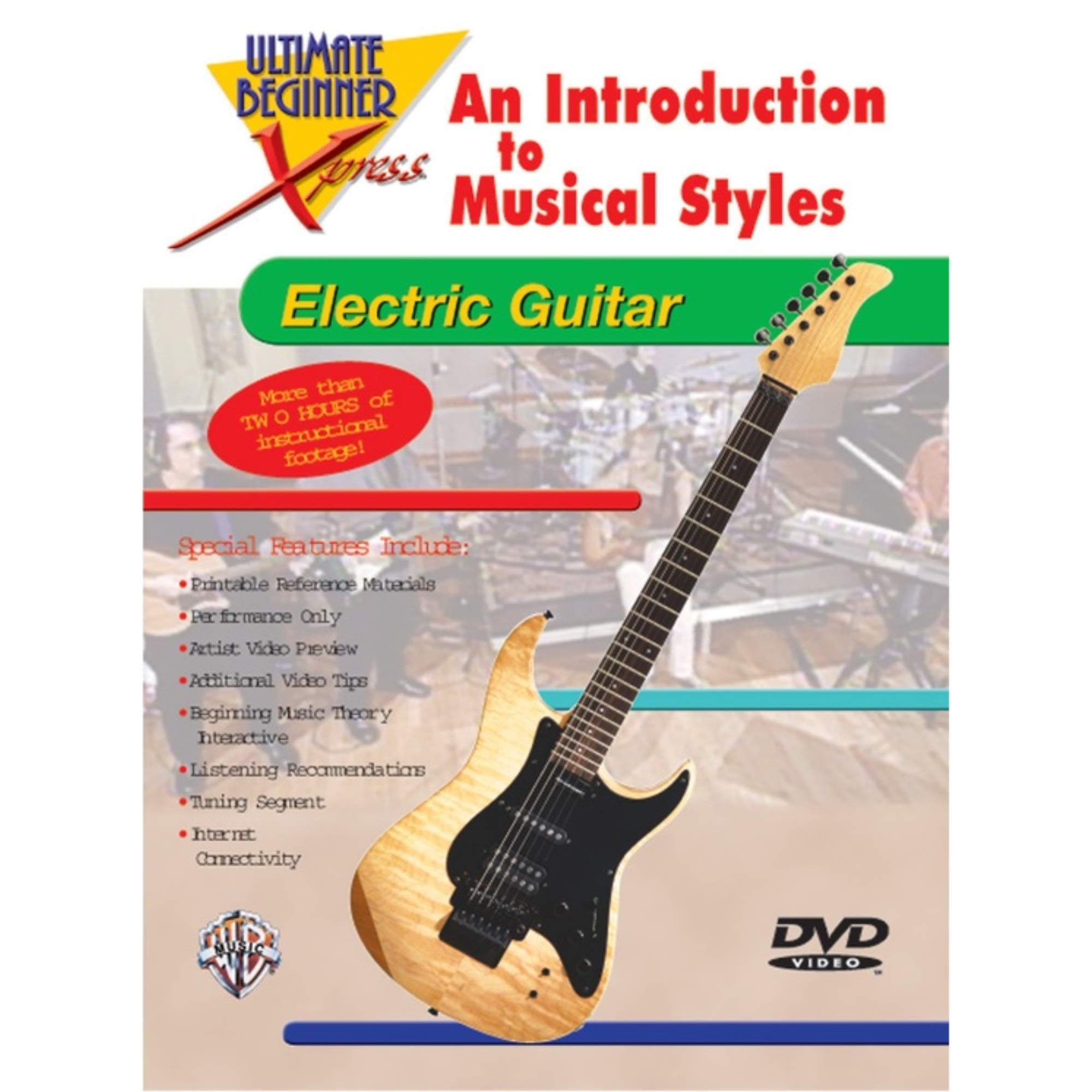AN INTRODUCTION TO MUSICAL STYLES: ELECTRIC GUITAR DVD DVD,Used