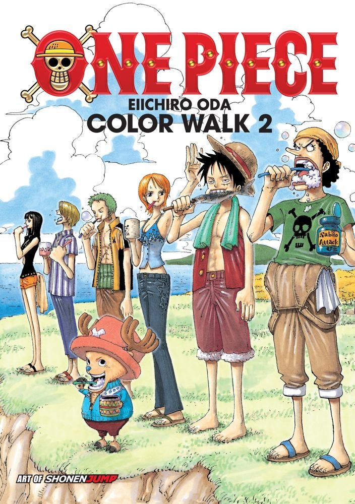One Piece Color Walk Art Book, Vol. 2,Used