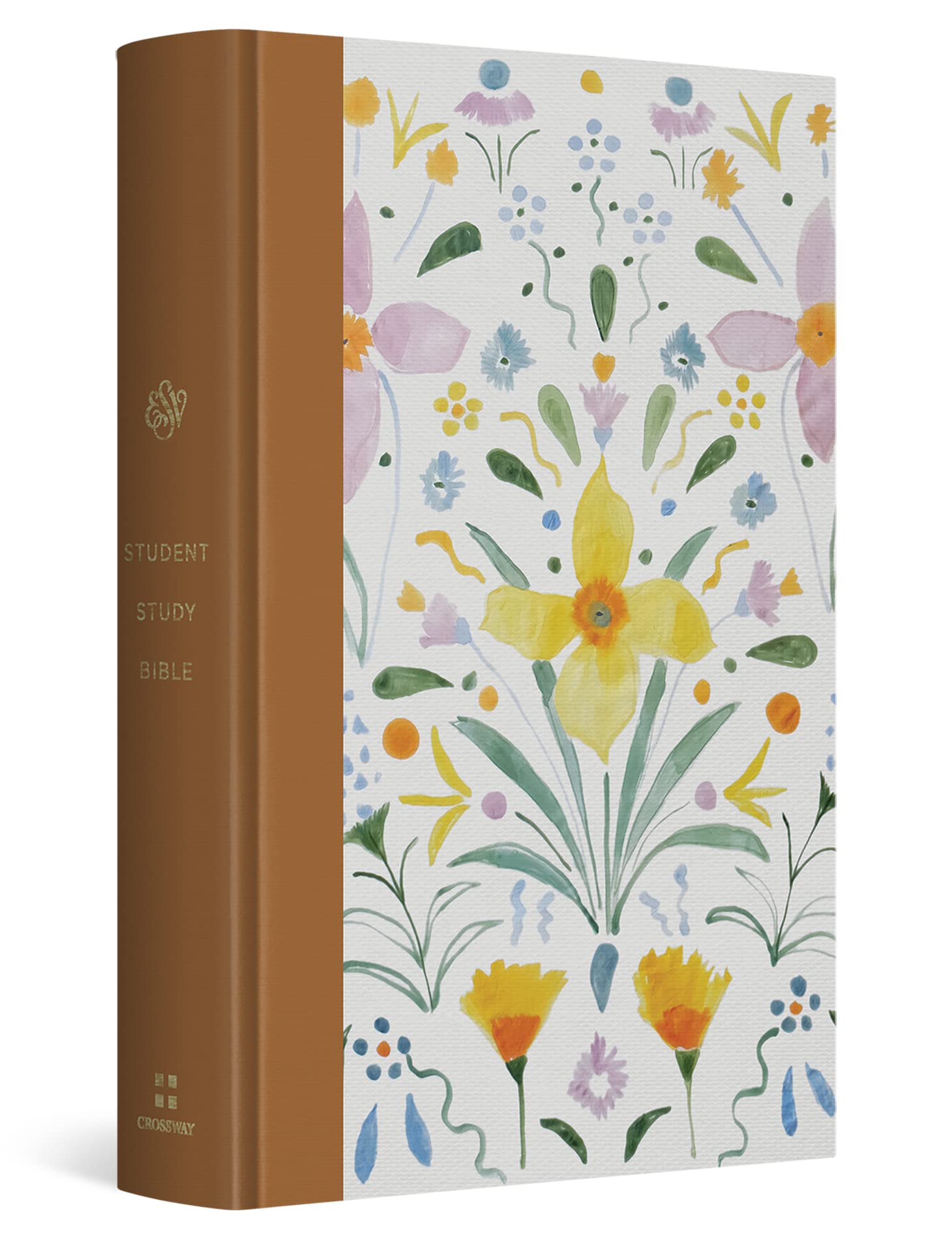 ESV Student Study Bible, Artist Series (Cloth over Board, Lulie Wallace, Sunburst),Used