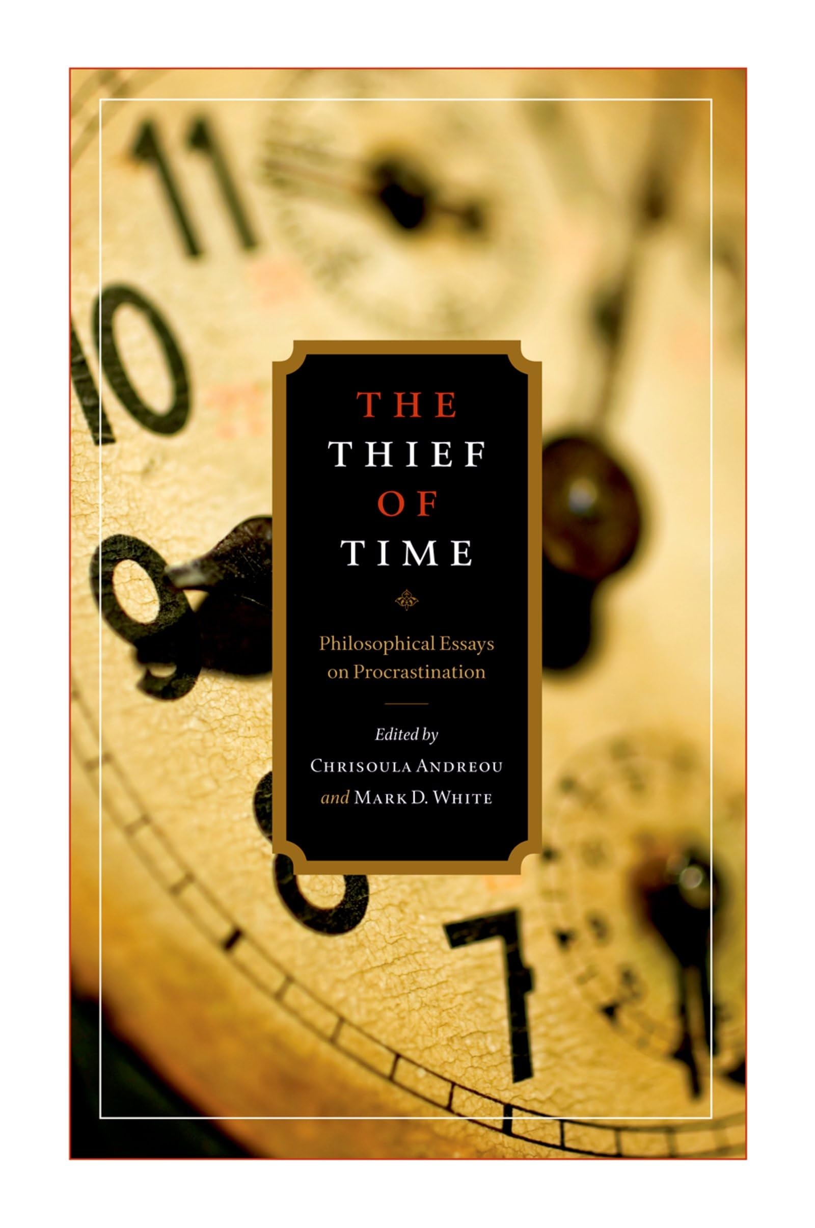 The Thief of Time: Philosophical Essays on Procrastination,Used