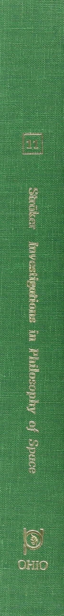 Investigations In Philosophy Of Space: Continental Thought Series V. 11 (Volume 11) (Series In Continental Thought),New