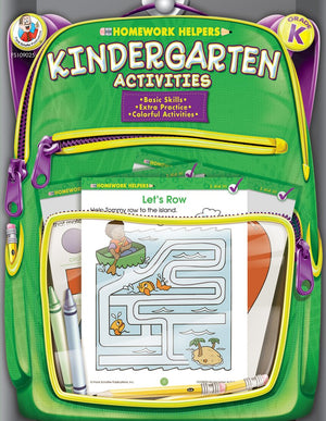 Kindergarten Activities Homework Helper,Used