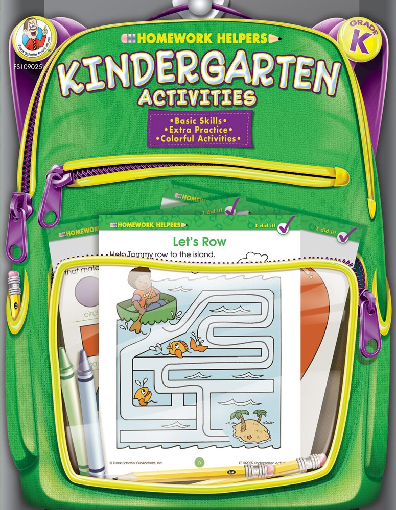 Kindergarten Activities Homework Helper,Used