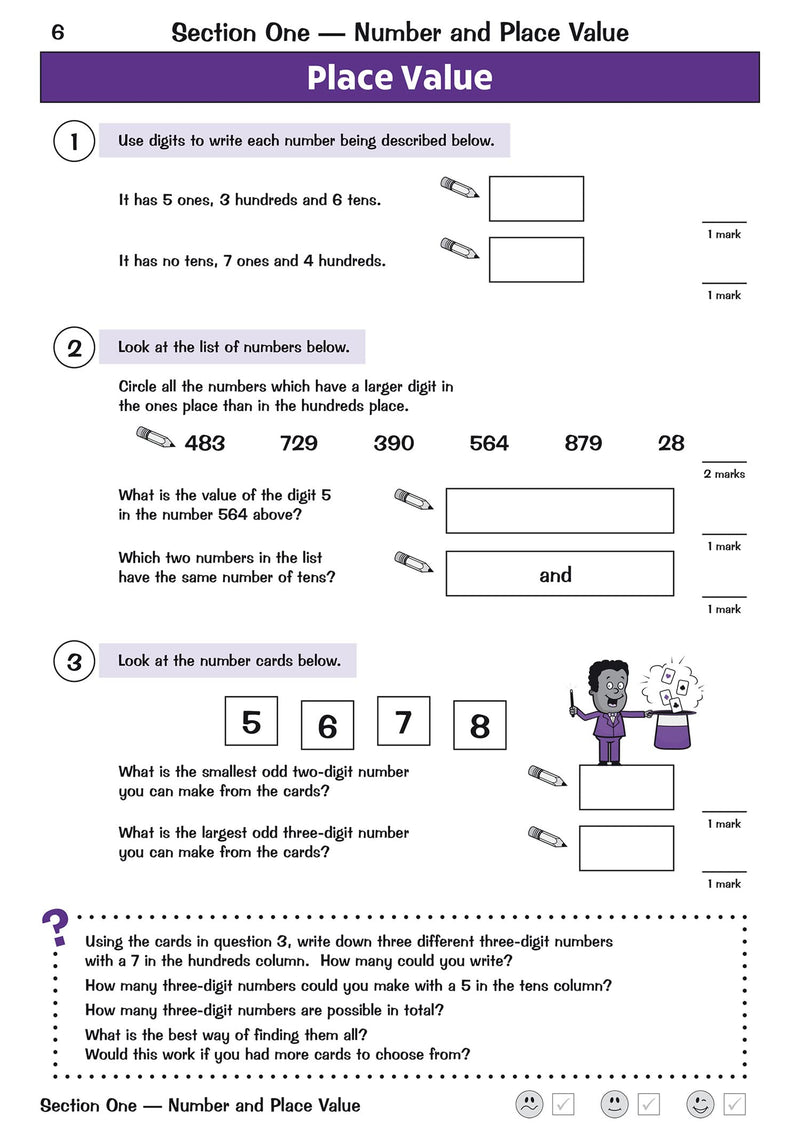 New KS2 Maths Targeted Question Book: Challenging Maths  Year 3 Stretch (CGP KS2 Maths),Used
